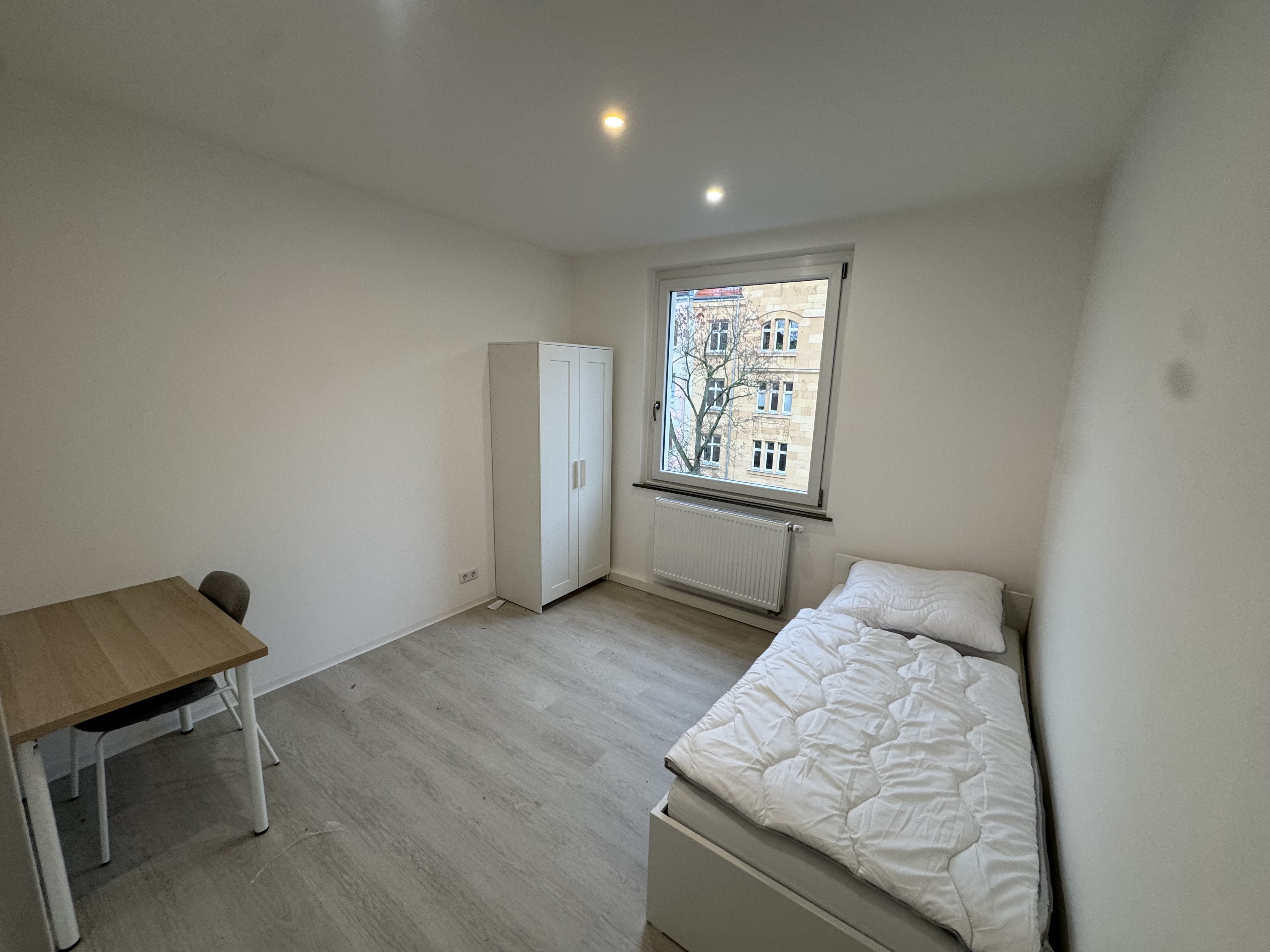 Möbliertes Schlafzimmer